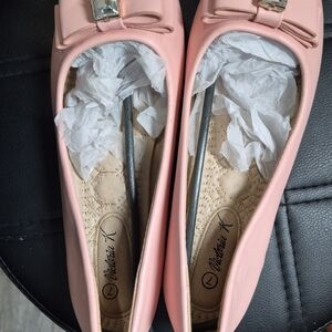 Victoria K Blush Pink Loafers